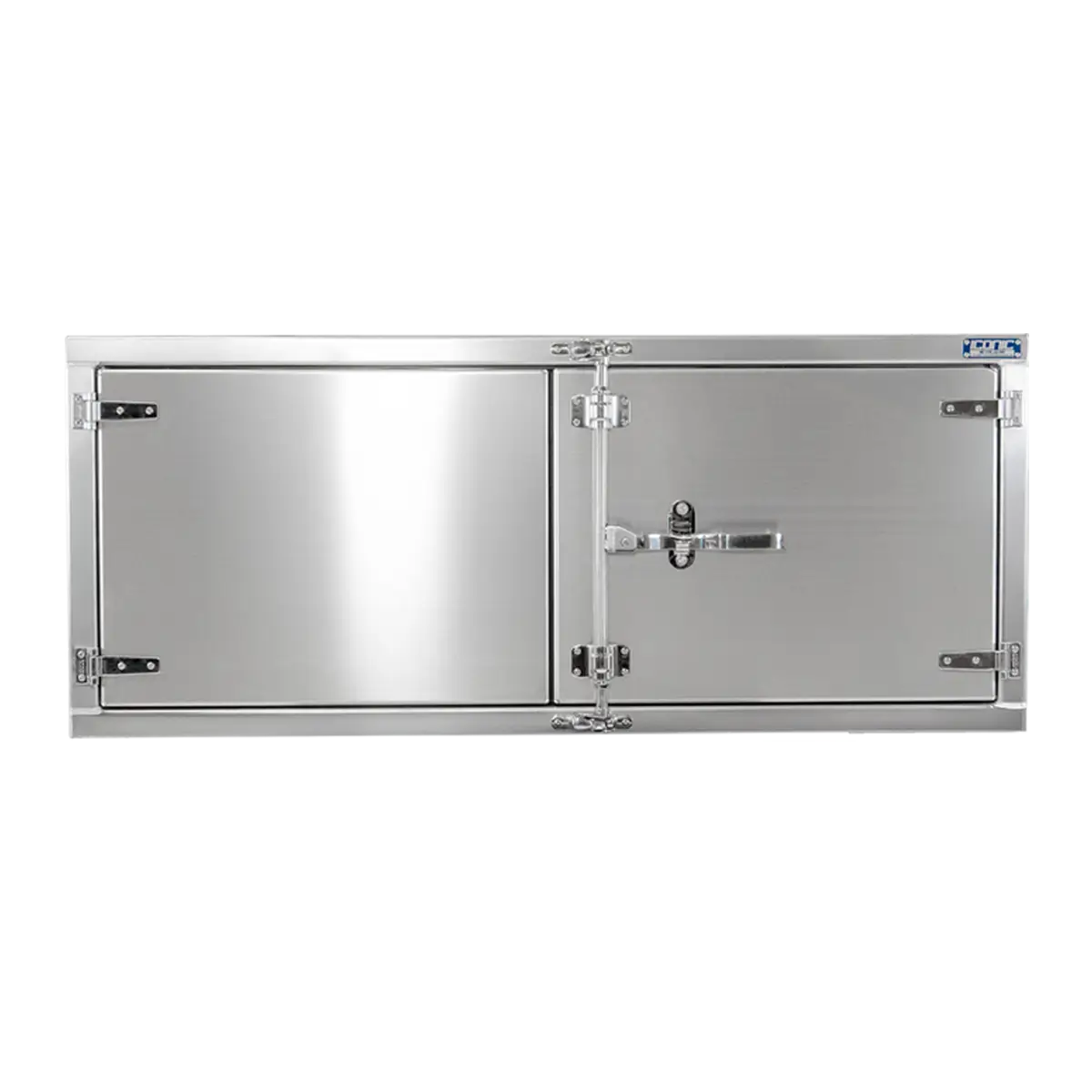 Cam-Lock Box Aluminum Smooth Dual Barn Door 72" Width x 36" Height x 24" Depth