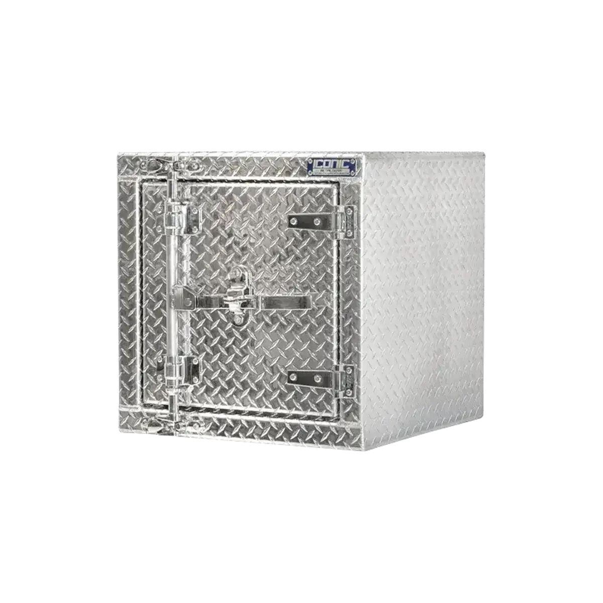 Cam-Lock Box Aluminum Smooth Single Side Swing Door 24" Width x 18" Height x 24" Depth