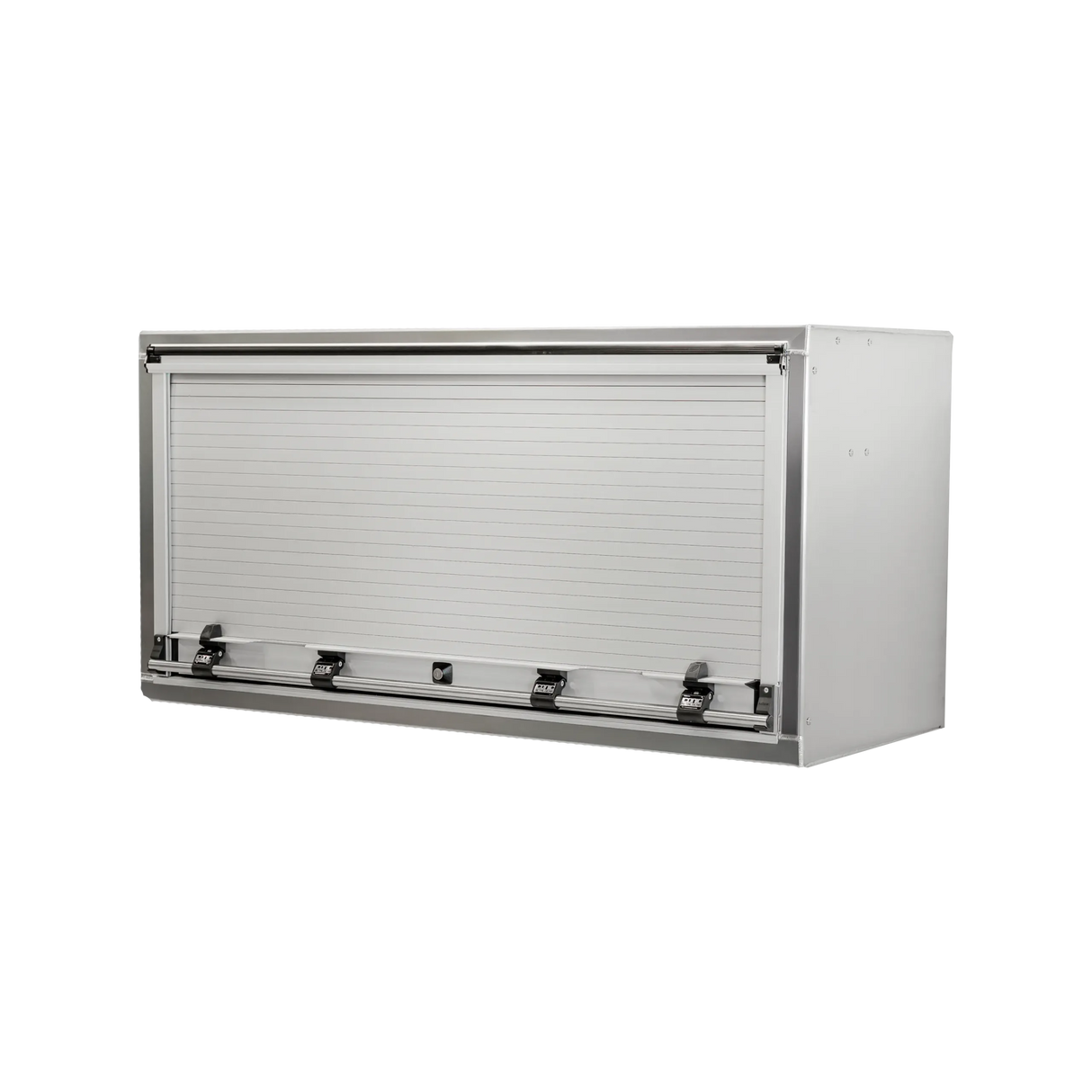Accessory Roll-Up Door Toolbox, Smooth Aluminum 60" Width x 30" Height x 24" Depth