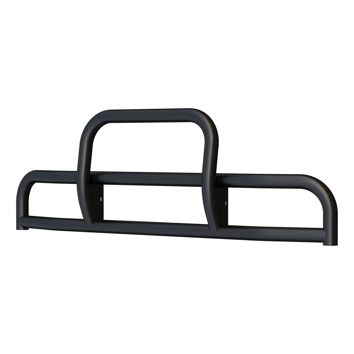 Grille Guard 15-Degree Bend Tuff Guard II Black Stainless