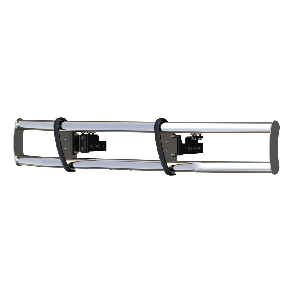 Grille Guard Freightliner M2 MileStone Polished Stainless 3" Diameter