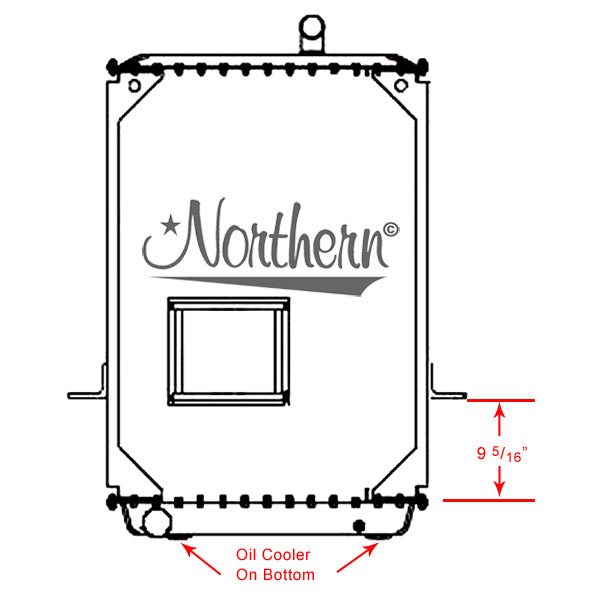 Mack Radiator 239032 MACK SANITATION;TRUCK RADIATOR