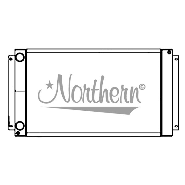 Radiator 239055 MONACO MOTORHOME;DOUBLE PASS RADIATOR