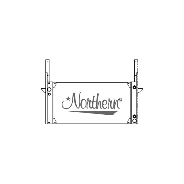 Radiator 239058 MONACO MOTORHOME;CBR RADIATOR BT8900, BT8902, 310028, 310028AT