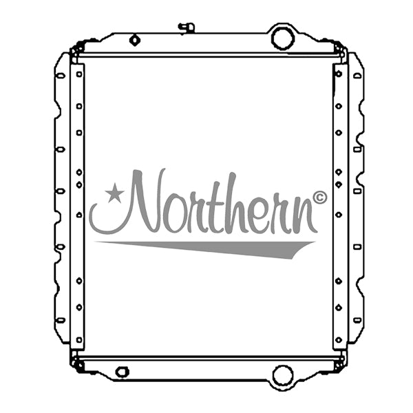 Blue Bird Radiator 239090 BLUEBIRD 1996-1999;TC, 734869, 00021401, 1003476, 1966324, 734732, 1102112, 1102112DS, 21401, CVTU82653, 8265, 310003, BLU03, FLX001006, 239280, 239090, 437183, 437183S