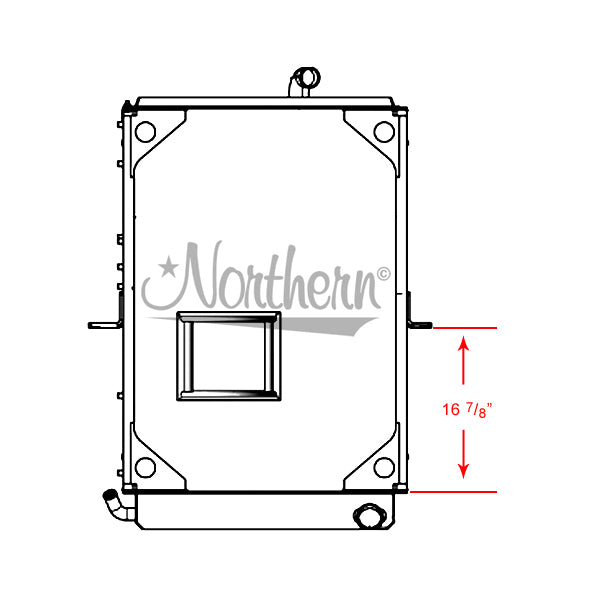 Mack Radiator 239184 MACK TRUCK RADIATOR; 41035010315826 , 7300-22ST