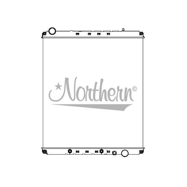 Freightliner Radiator 239194 FRTLNR/STERLING;RADIATOR FR58OC , 437246S , 8000-56ST