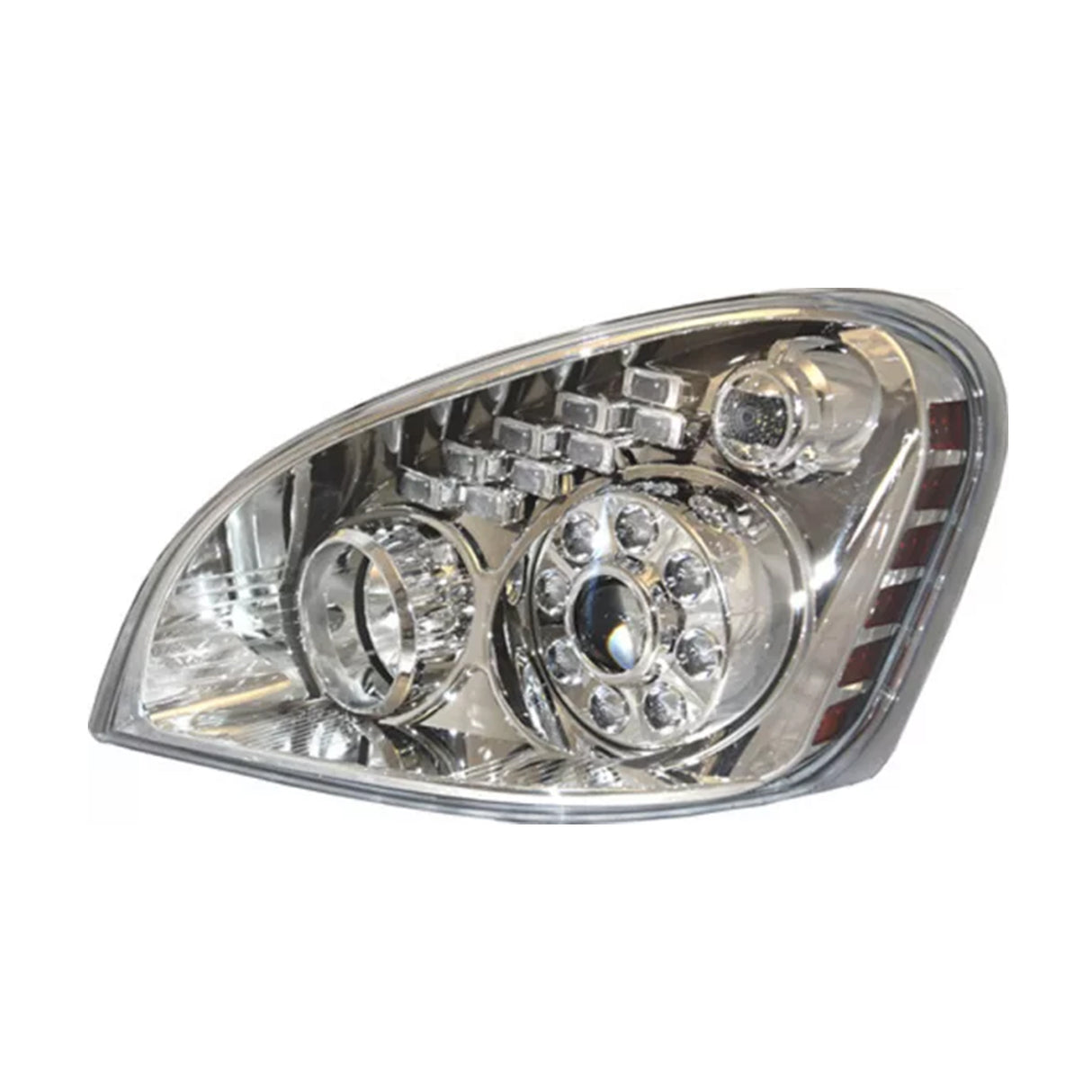 Freightliner Cascadia Headlight Chrome Driver Side