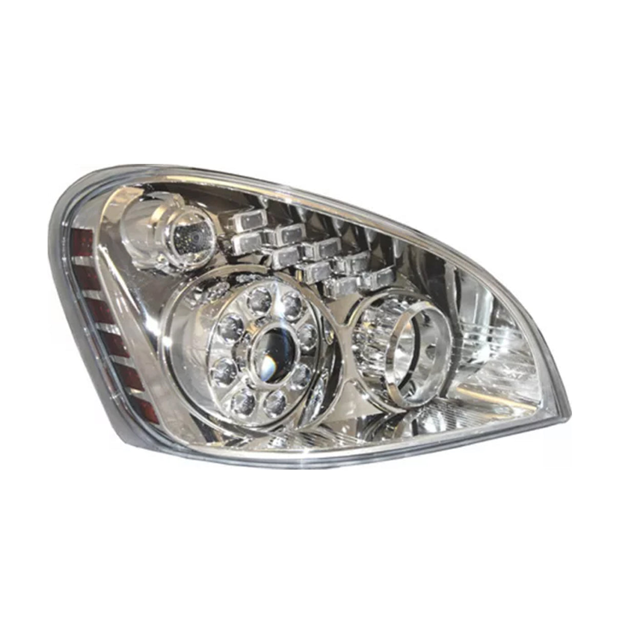 Freightliner Cascadia Headlight Chrome Passenger Side