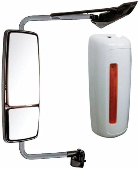 International Prostar White Door Mirror Assembly Passenger Side 2006 - 2017
