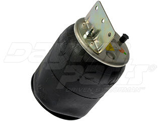 Air Spring 452-9371L Rolling Lobe Rubber with Plastic Piston — Dual Stud & Dual Bolt Mount
