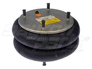 Air Spring 454-7135L Double Convoluted Rubber with Steel Piston