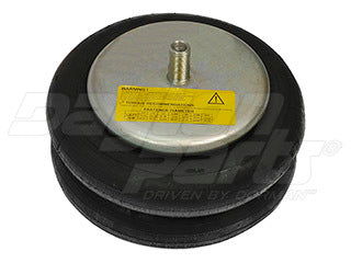 Air Spring 454-7897L Double Convoluted Rubber with Steel Piston