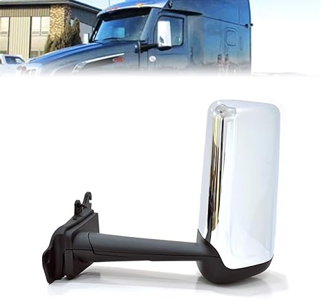 Peterbilt 579 Mirror Assy Chrome Driver Side 2023 and Newer