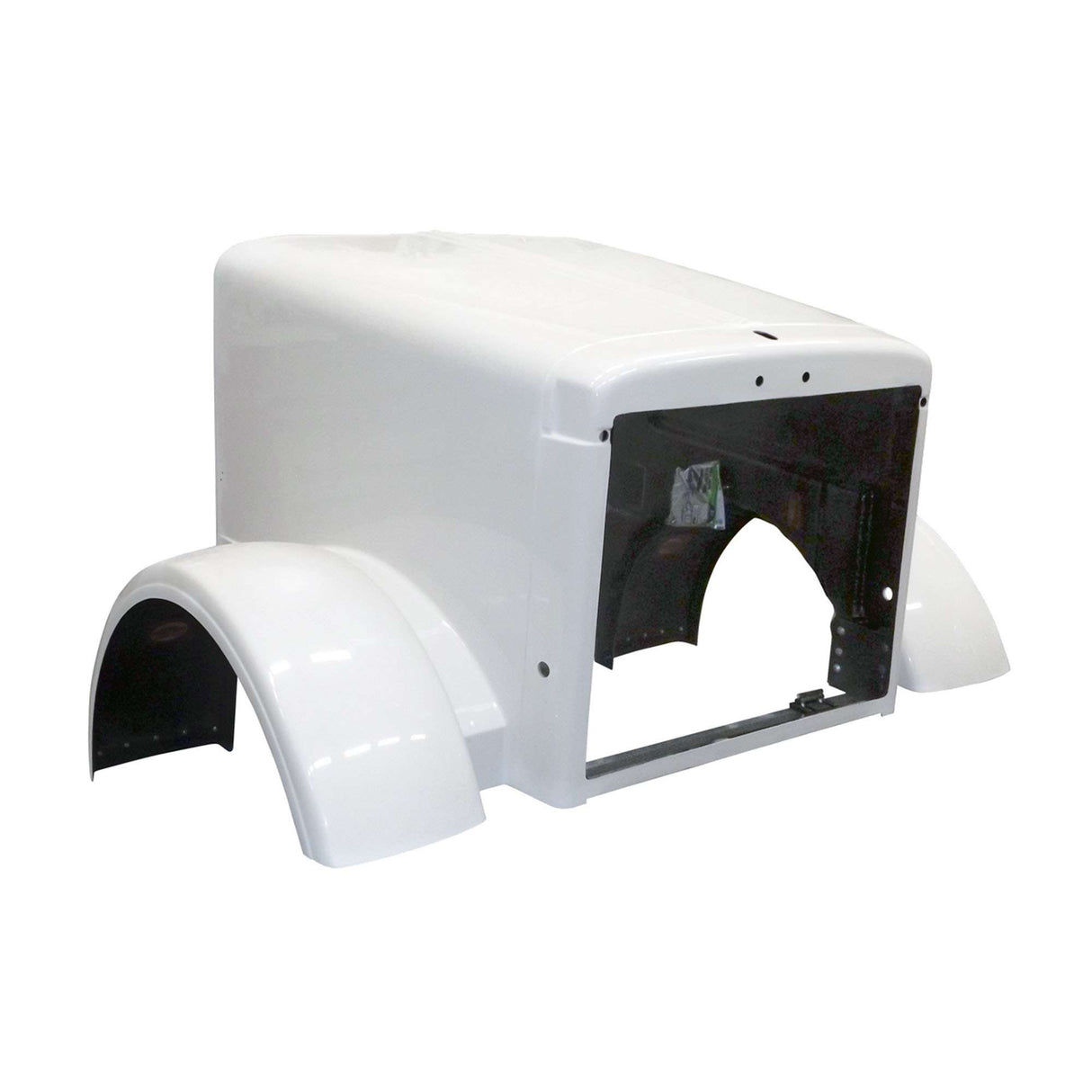 Peterbilt 357, 378 Hood 119" BBC Set Forward Axle with Replaceable Fenders