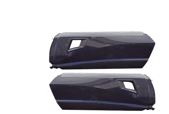 Kenworth T680 69.3 Inch Long Middle Fairing With Hole (No Bracket) Left Driver Side For 2013 - 2022