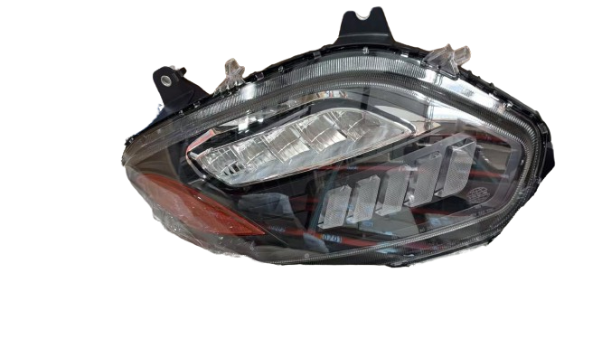 International LT625 LED Headlight Assembly Passenger Side Black 2018 and Newer