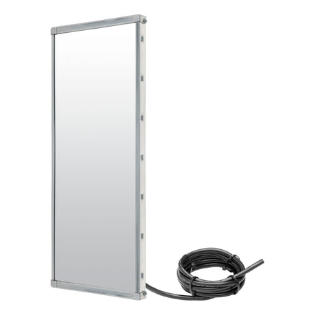 Mirror Head West Coast Embossed Chevron 6" x 16" Aluminum