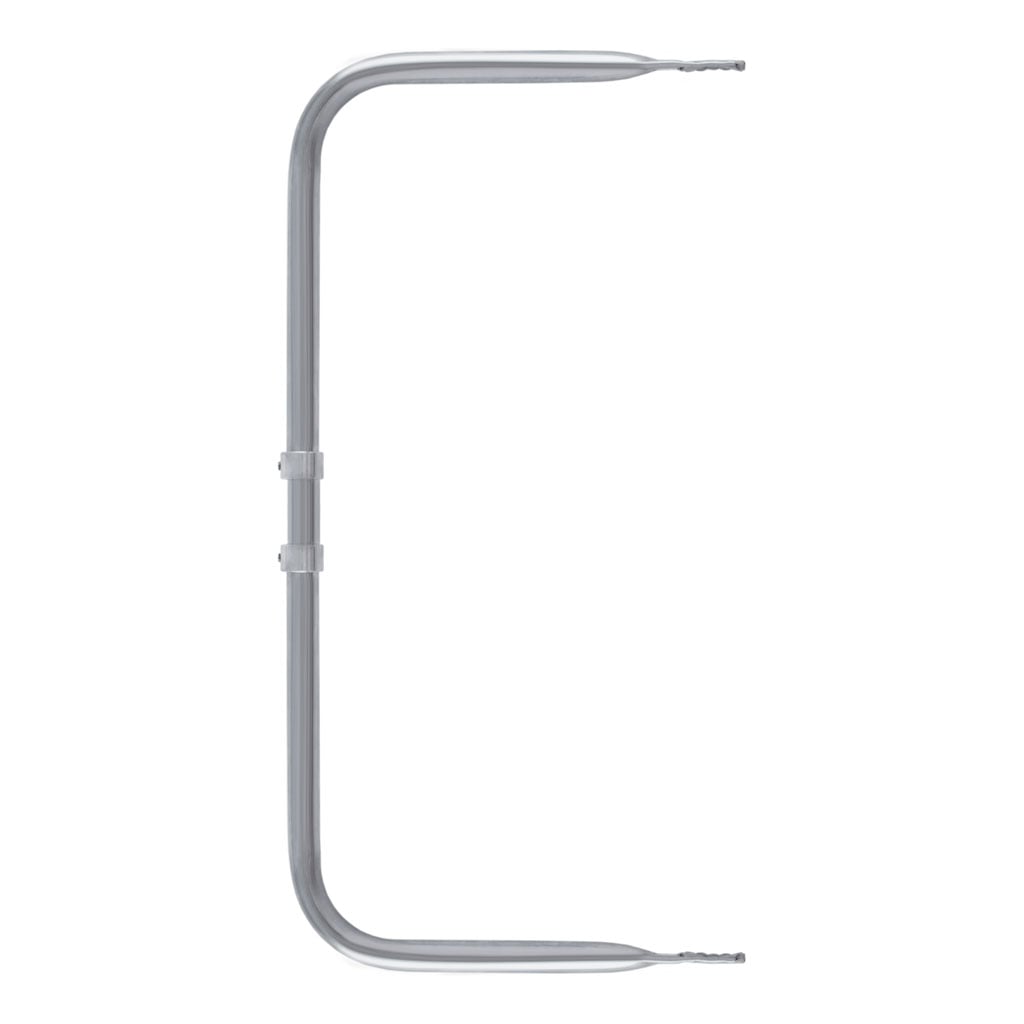 Mirror Loop Heavy-Duty Truck 3/4" Diameter Tube 18-1/2" to 30-1/2" x 9-1/4" Stainless Steel