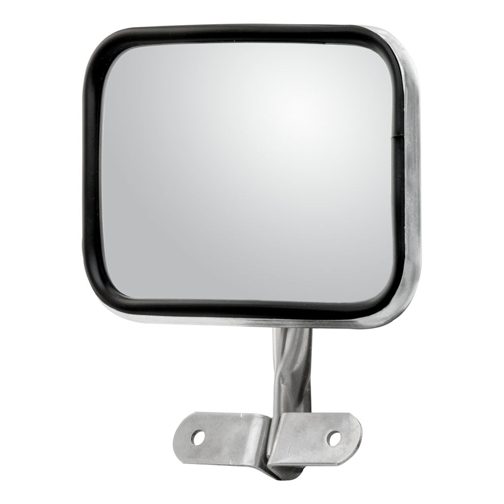 Mirror Assembly Convex Rectangle Utility 5-1/2" x 7-1/2" Aluminum