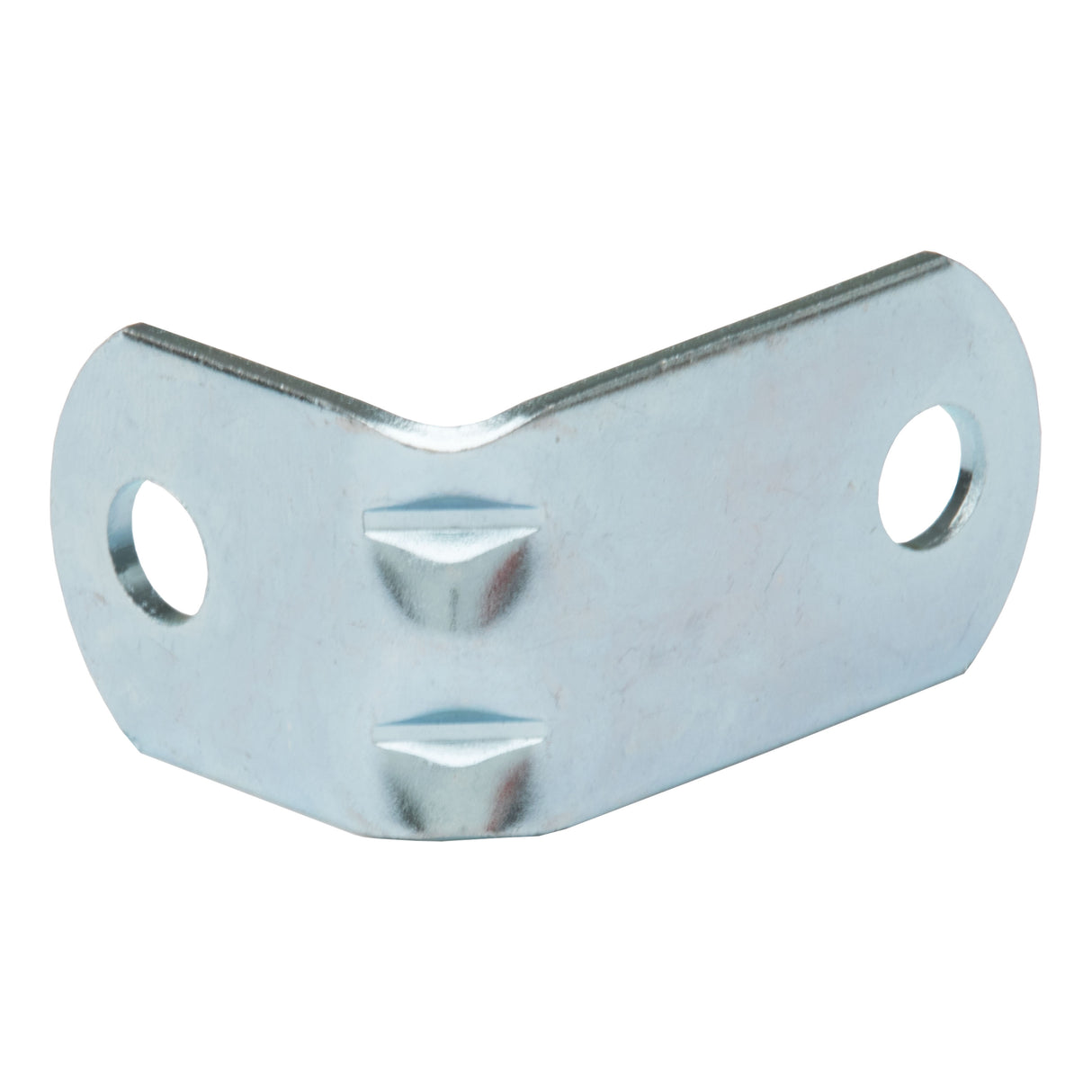 Mirror J-Bracket Convex 3/8" Holes Stainless Steel