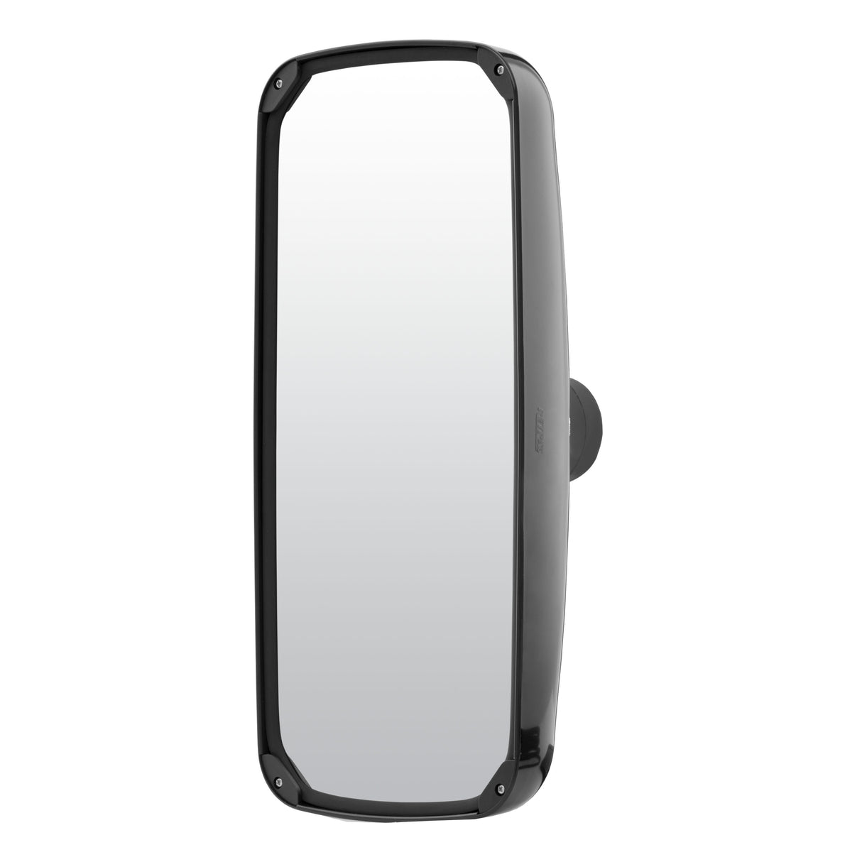 Mirror West Coast Fits 3/4" to 1-1/4" Tube Aerodynamic 8" x 17" Black Plastic