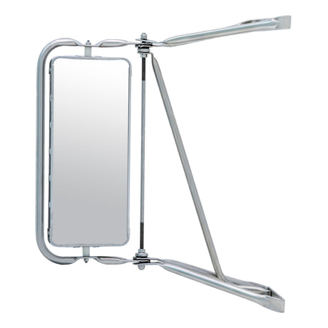Mirror Assembly West Coast Custom 1157 7" x 16" Stainless Steel Driver Side