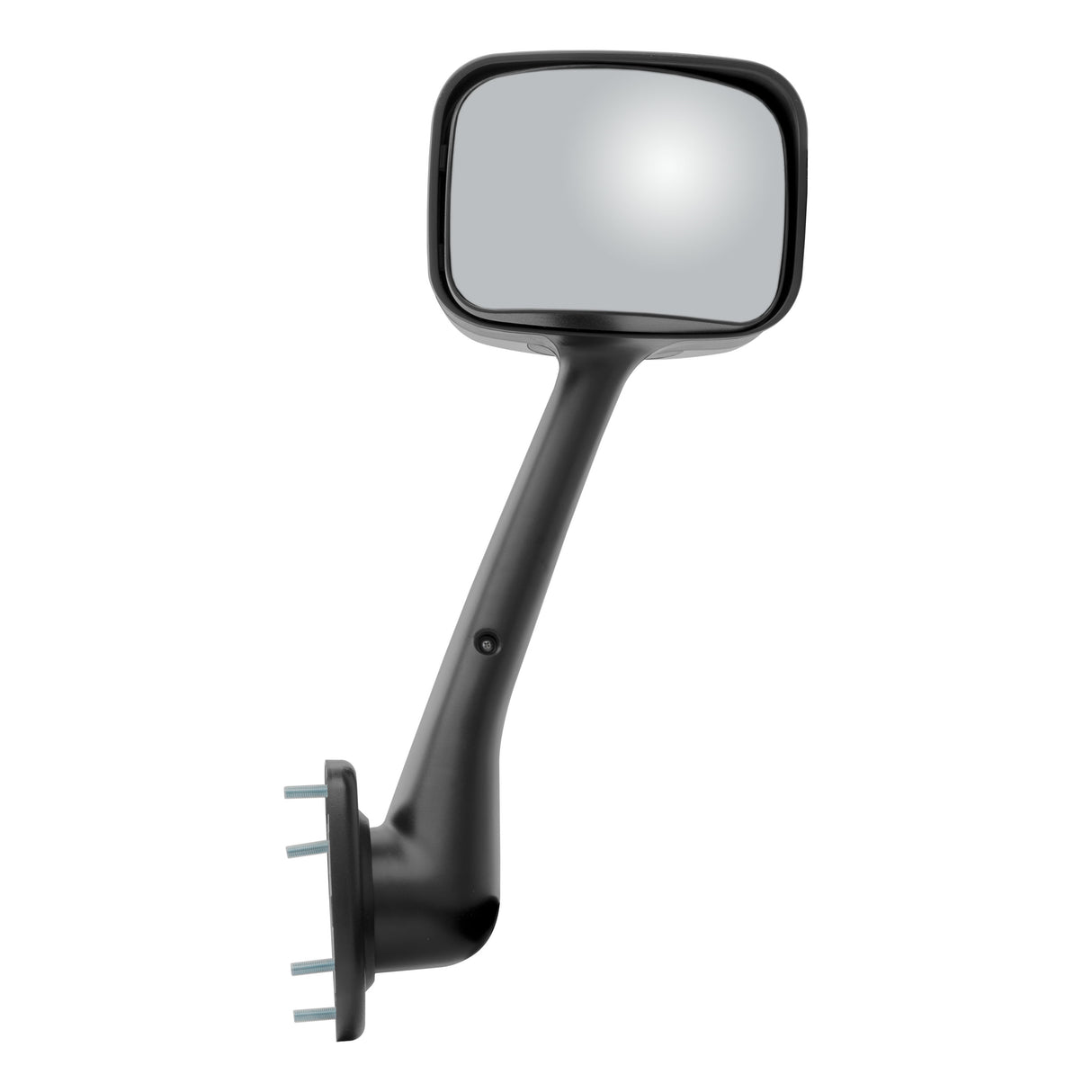 Mirror Assembly Passenger Side Convex Pedestal-Mount 8" x 6" Chrome Plastic