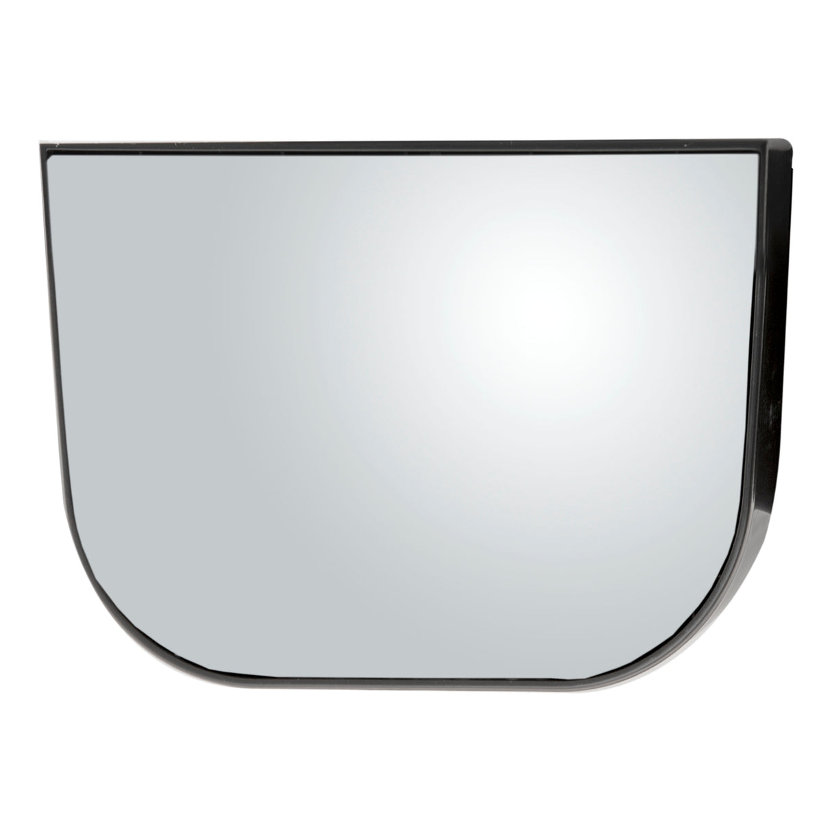 Mirror Head Convex Replacement Glass Dual-Vision Heated Aerodynamic 7" x 4-1/2"