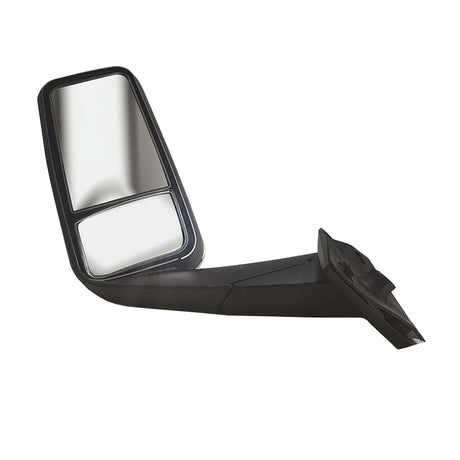 Freightliner Cascadia 2018 - Up Door Mirror Assembly Chrome Standard Flat Electric and Convex Manual Heat 12V with AAT Driver A2273907006