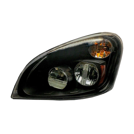 Freightliner Cascadia 2008 - 2017 Head Light LED Assembly Black 12V Design Driver A6606166000