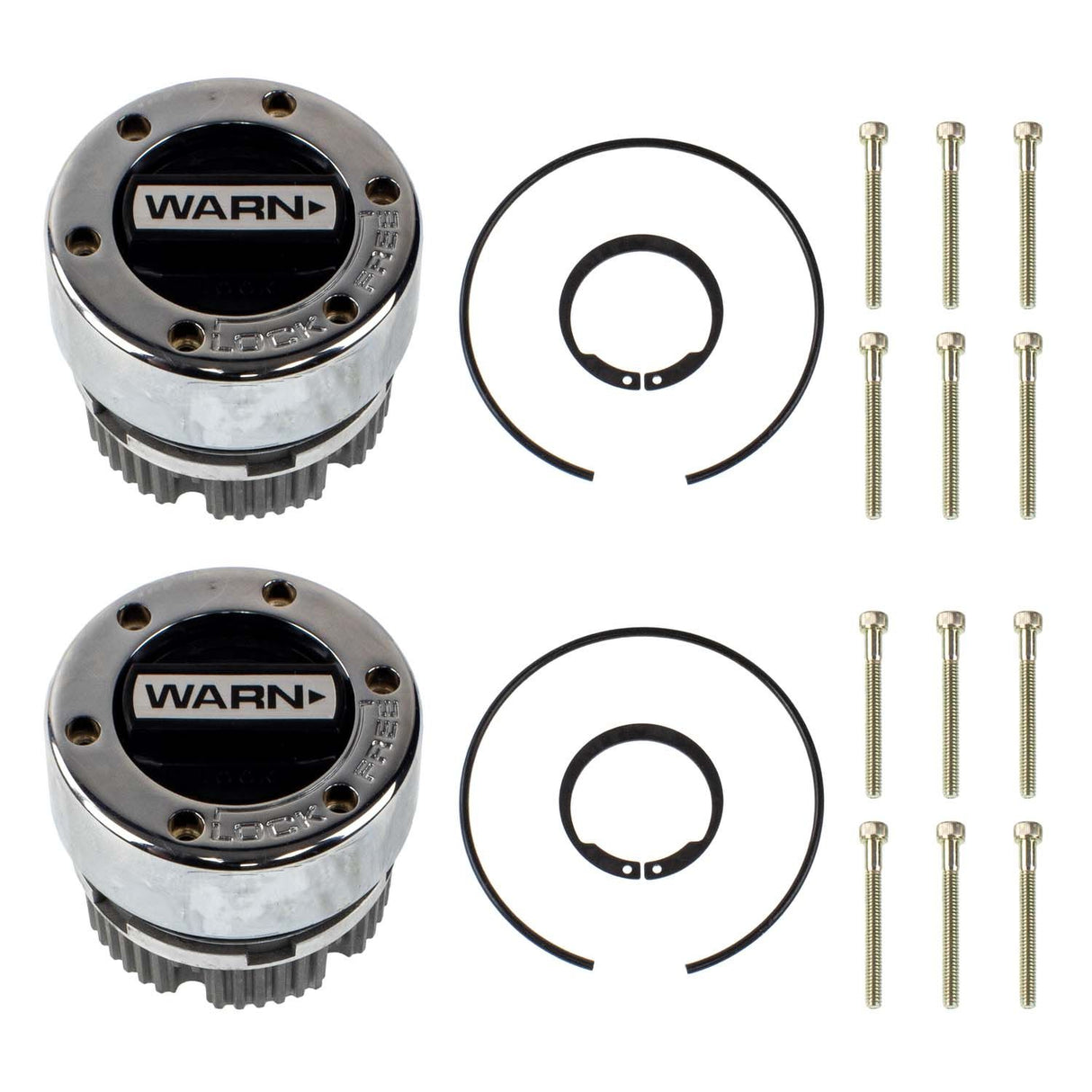 WRN STD. MANUAL HUB SET 19 SPLINE