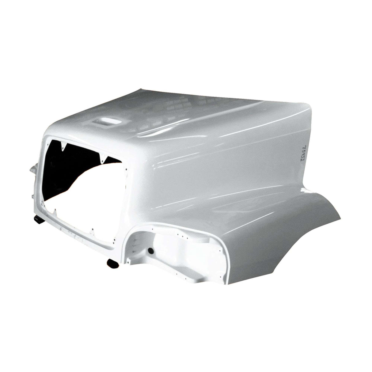 Freightliner Century C112 Hood Set Back Axle Wide Hinge 1996 - 2002