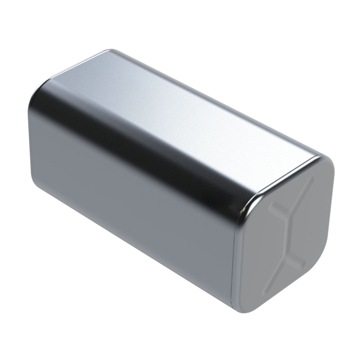 Freightliner Fuel Tank Aluminum 154 Gallon Driver Side 25"D x 72.5"L Rear Fill  Polished A03-35695-564