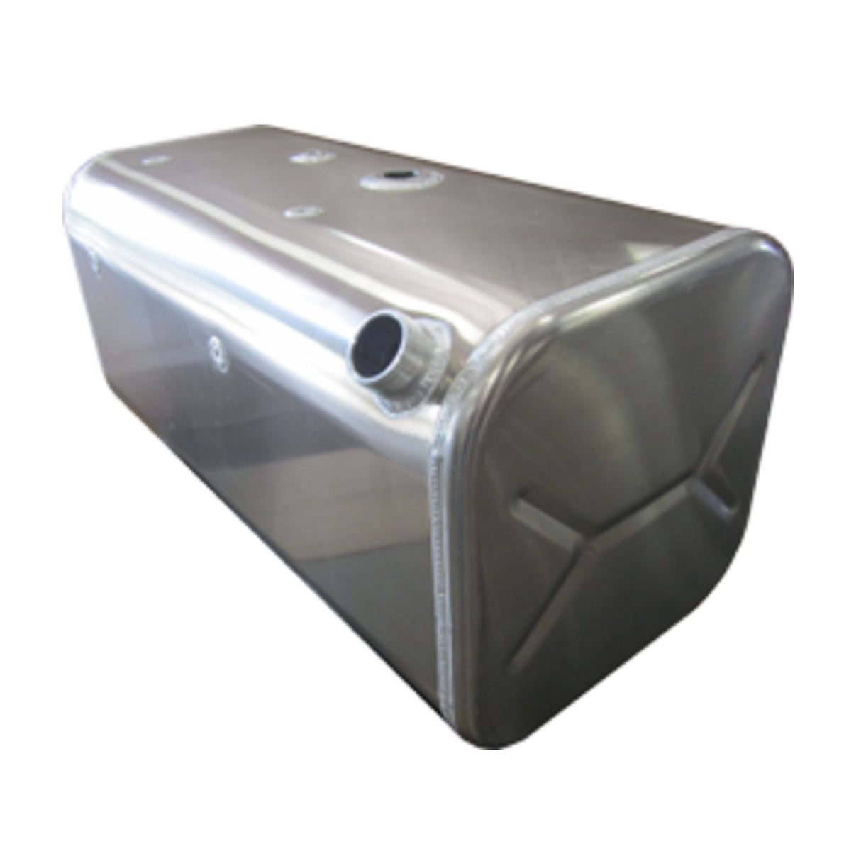 Freightliner Fuel Tank 49 Driver Side Rectangular Rear Fill 18"H x 18.25"W x 36"L Milgrade A03-23537-013