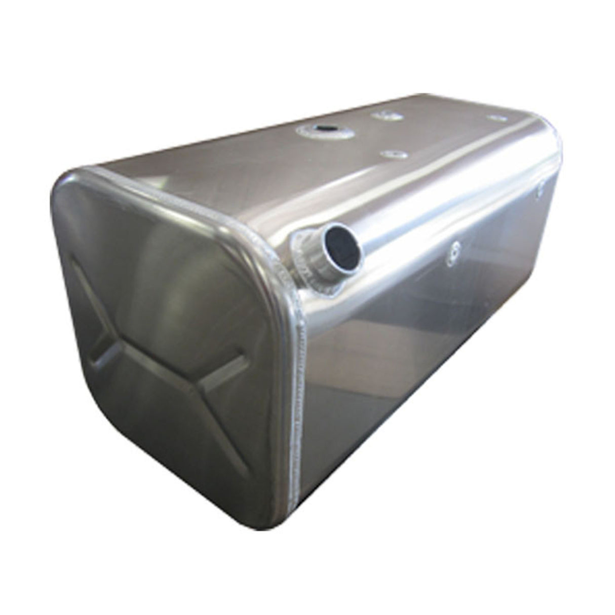 Freightliner Fuel Tank 49 Passenger Side Rectangular Rear Fill 18"H x 18.25"W x 36"L Milgrade A03-23537-009