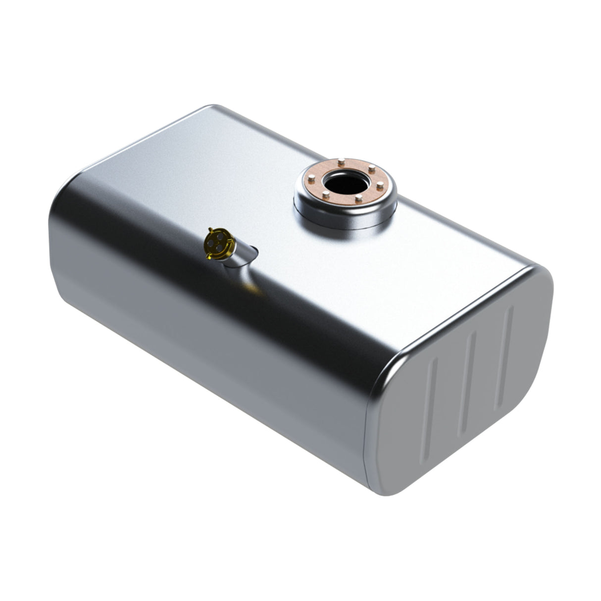 GMC Fuel Tank 54 Driver Side Rectangular Center Fill 15"H x 24"W x 37"L Milgrade