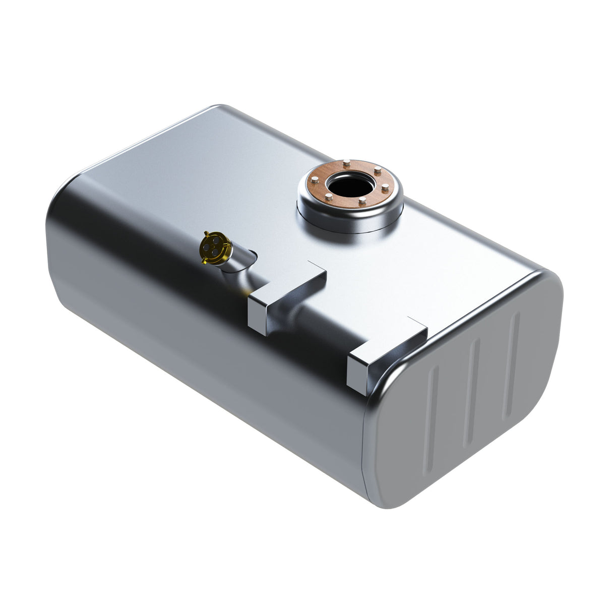 GMC Fuel Tank 54 Passenger Side Rectangular Center Fill 15"H x 24"W x 37"L Milgrade 20904792