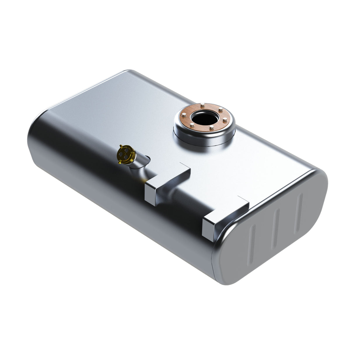 GMC Fuel Tank 39 Passenger Side Rectangular Center Fill 11"H x 24"W x 37"L Milgrade 20904790, 15886053