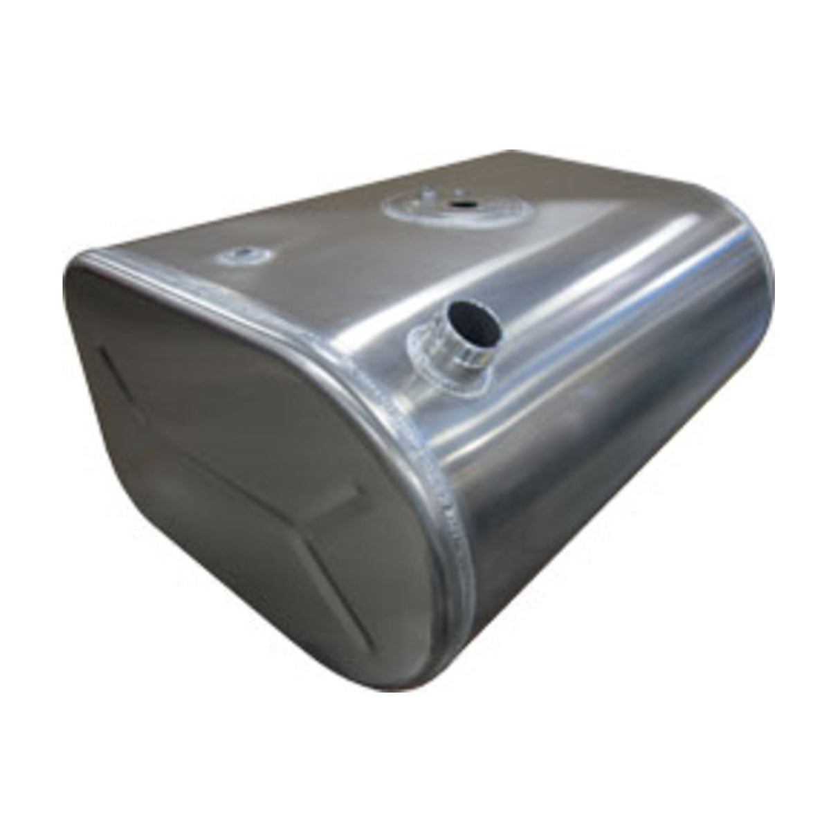 International Fuel Tank 51 Driver Side D Shape Front Fill 16"H x 25"W x 32.5"L Milgrade 2507023C91, 2506439C92, 2506439C92, 3534392C93, 3534392C94, 3546876F92