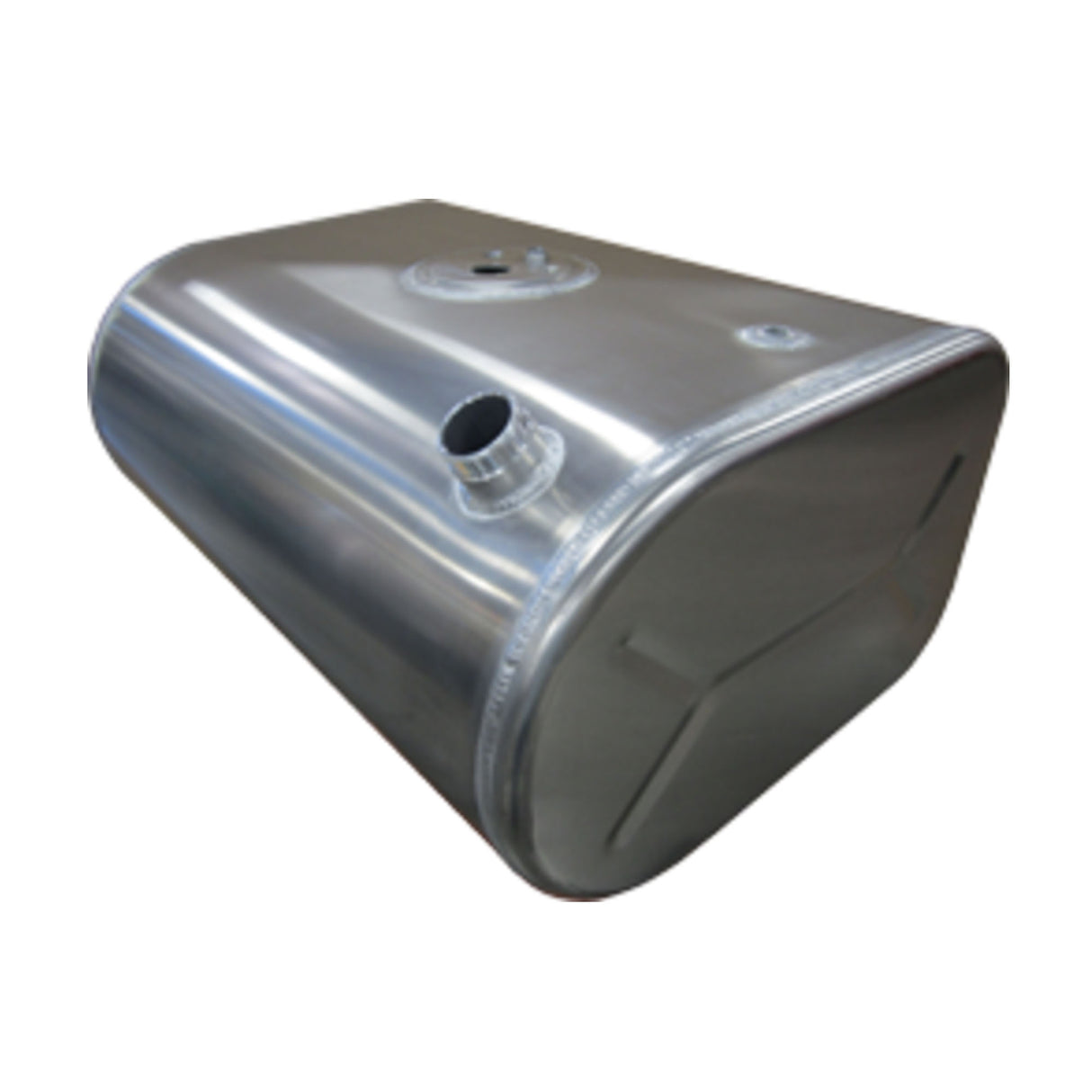 International Fuel Tank 101 Driver Side D Shape Rear Fill 23"H x 25"W x 45.75"L Milgrade 2507034C92