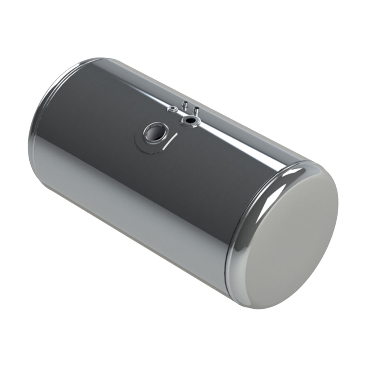 Peterbilt Fuel Tank Aluminum 2007 or Newer 138 Gallon Driver Side 26"D x 44"L Rear Fill Milgrade