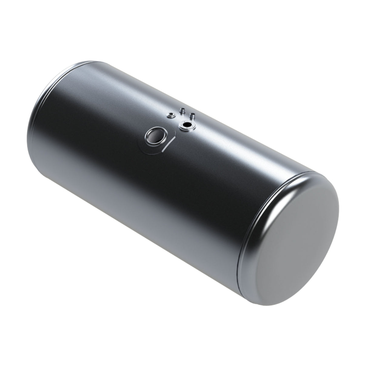 Peterbilt Fuel Tank Aluminum 2007 or Newer 154 Gallon Driver Side 26"D x 67"L Rear Fill  Polished 11-04836-086T011UP