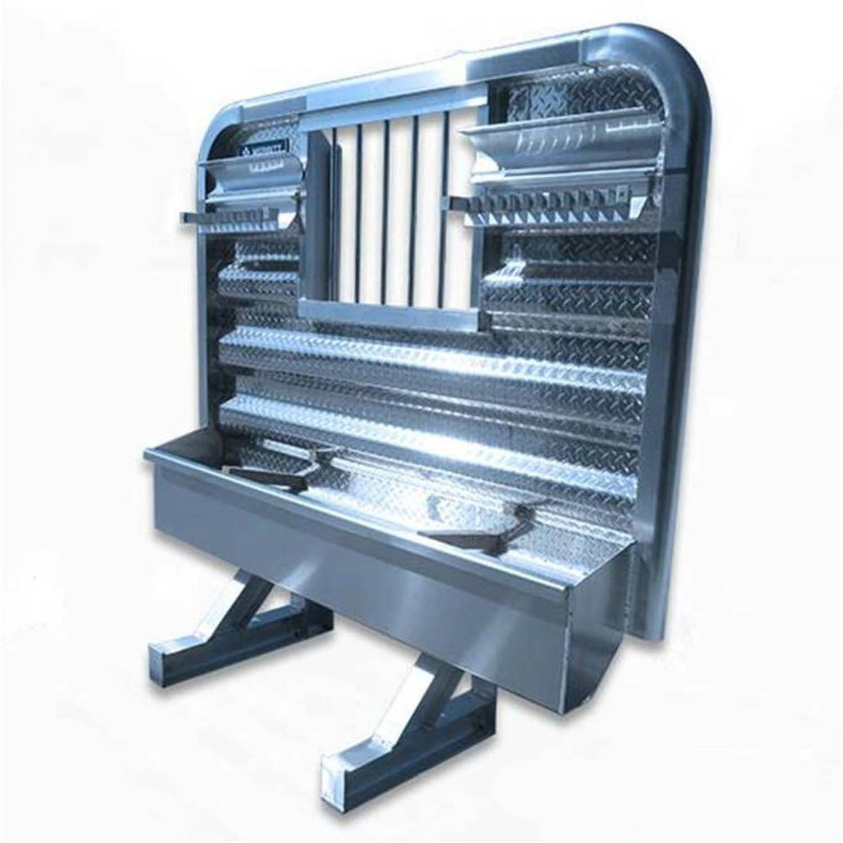 CAB RACK 68X80 W/CH,TR,BW