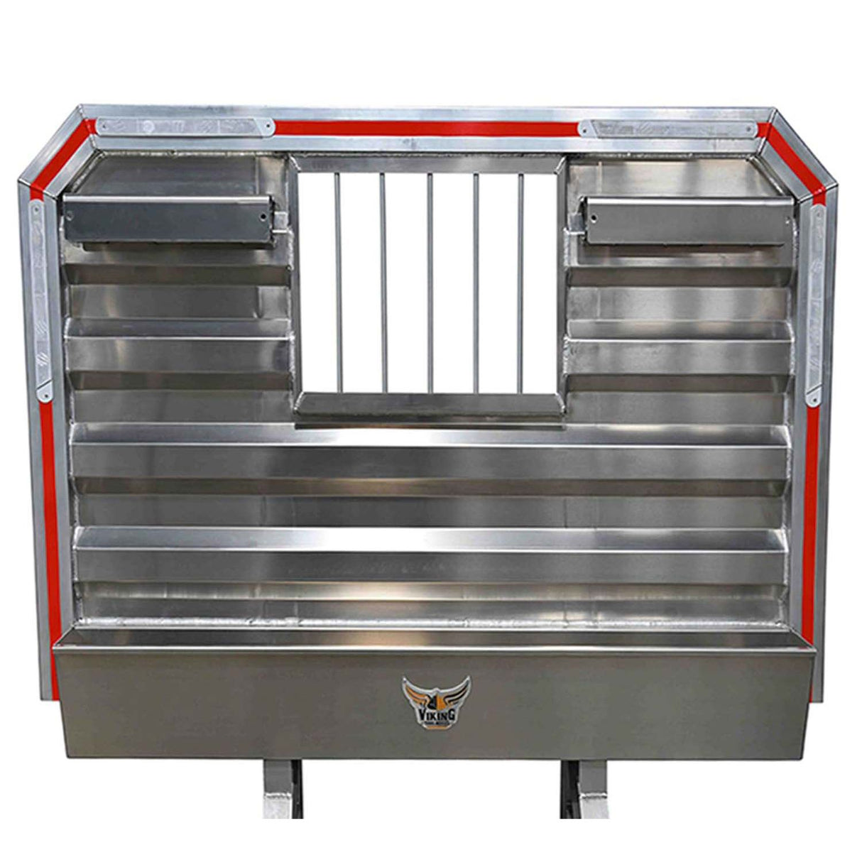 CAB RACK DC 68X80 W/CH,TR,WDW