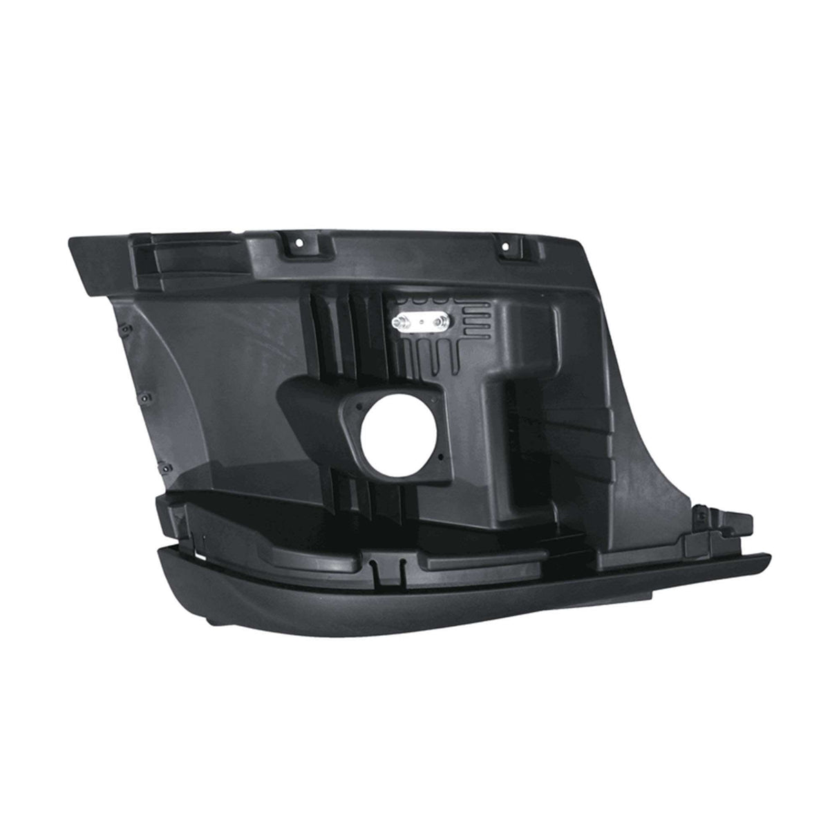 Freightliner Cascadia Bumper End Reinforcement Passenger Side With Fog Light Hole 2008 - 2017