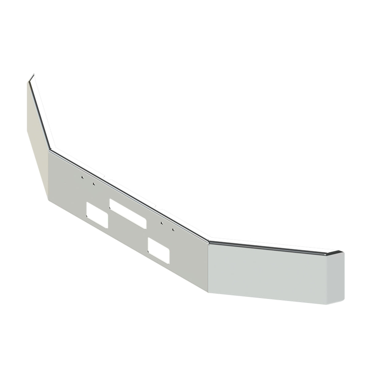 Freightliner FLD120 Bumper Chrome Set Back Axle