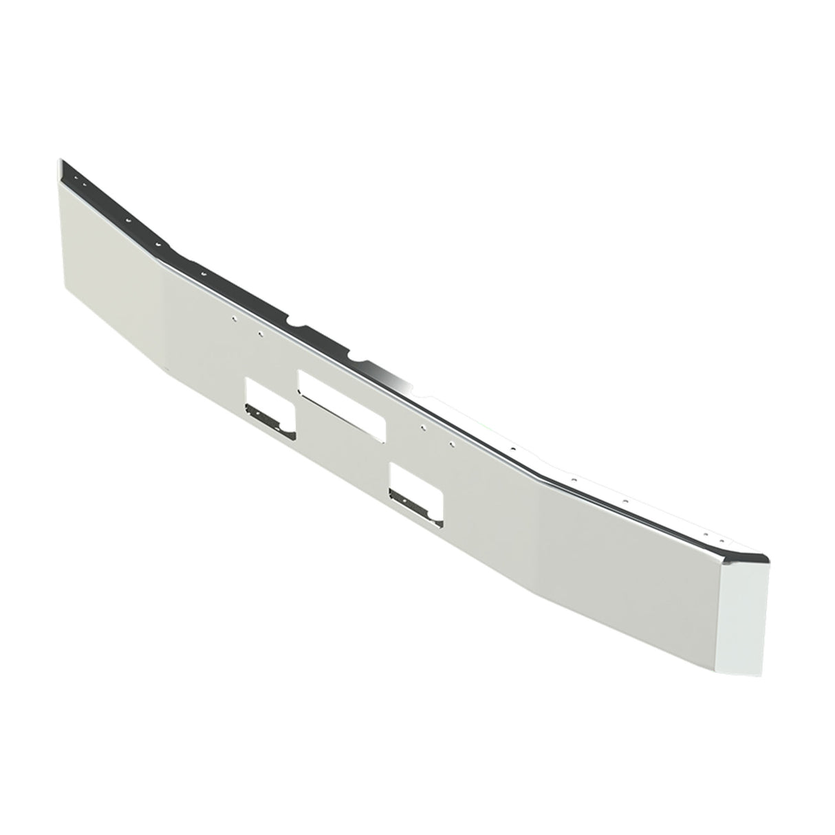 Freightliner FLD120 Bumper Chrome with 6 inch Breakback