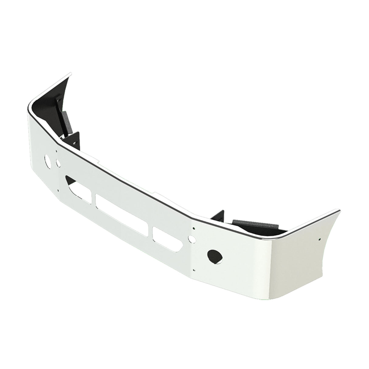 Freightliner Columbia, Century Bumper Chrome Set Back Axle