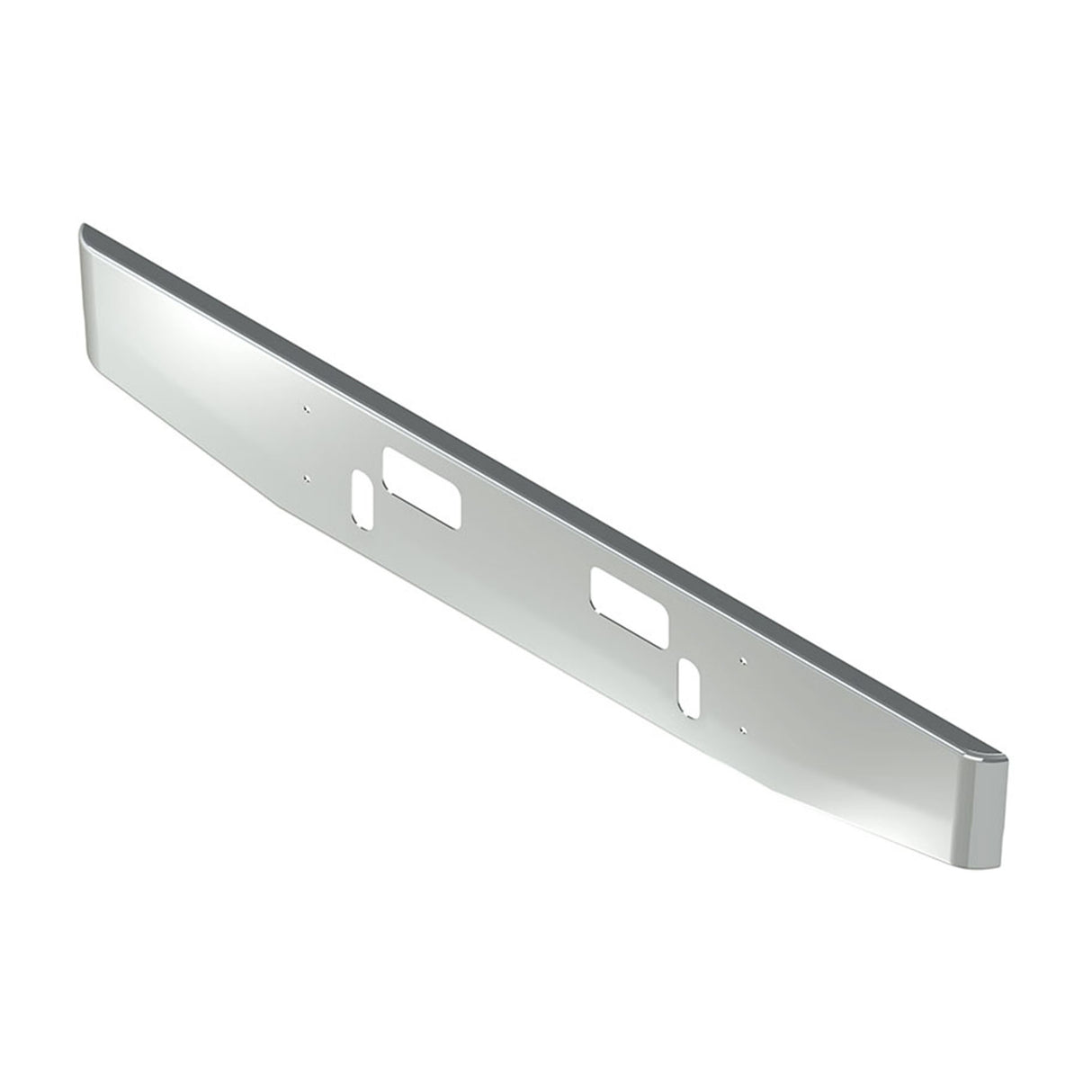 Freightliner 114 SD Bumper Chrome Set Forward Axle